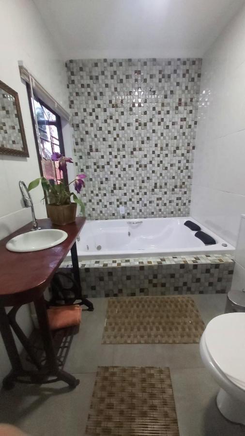 Chale Pavao Azul Otel Cunha Dış mekan fotoğraf